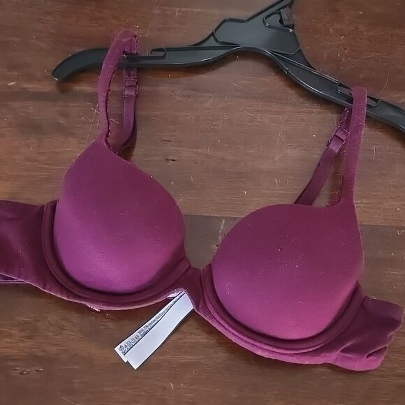 Victoria’s Secret Maroon Lined Demi Bra 34A - Picture 12 of 16